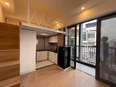 Duplex - phạn văn chiêu - ban công full nt mới 100%