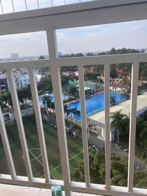 cho thuê Toky tower nội thât cơ bản máy lạnh 2pn ở liền