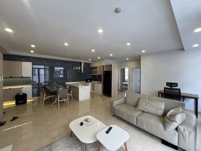 Cho thuê căn góc Luxcity 82m 2pn 2uuwc full nội thất giá 15tr