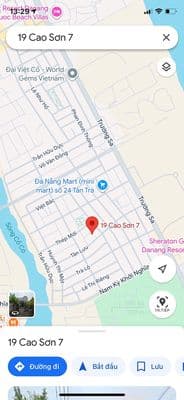 Bán lô đất mt cao sơn 7, biển tân trà, dt 90m2, giá chỉ 3,95 tỷ tl