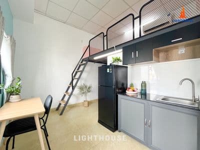 Căn hộ thoáng mát gần chợ hạnh thông tây - gần lotte, đh công nghiệp
