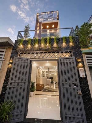 4m*15m - 4 tầng - hẻm xe hơi - nguyễn thị búp