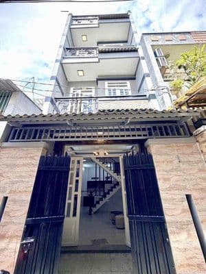 Bán nhà 4 tầng kiên cố- đường số thông lê văn quới- bình long - 40m2