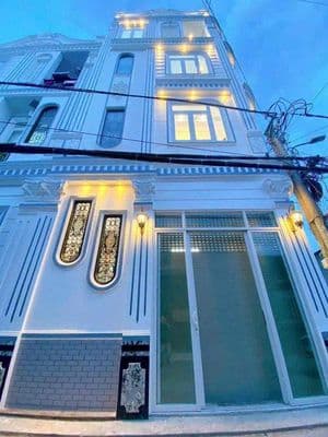 C.g - cho thuê nhà trệt 3 lầu góc 2 mặt tiền hẻm 567 bờ hồ búng xáng