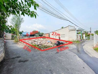 Bán Lô Đất nở hậu,Sổ riêng thổ cư Cuối đường Đồng Khởi Giá chỉ 1,43 tỷ