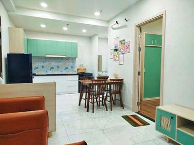 Cho thuê charm ruby 1pn1wc full nội thất chỉ 6tr8, sát vincom dĩ an