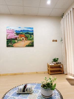 Nhà 1PN đầy đủ tiện nghi gần biển Mân Thái và Phạm Văn Đồng chỉ 12tr