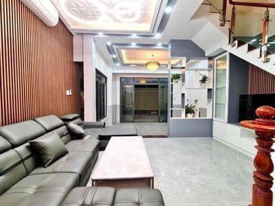 Cho thuê nhà nguyên căn hẻm huỳnh tấn phát - nhà bè