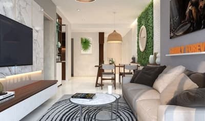 chung cư Resgreen Tower 3 phòng ngủ 83m2 cần cho thuê