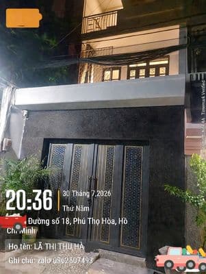 Cần bán gấp nhà hxh đường số 18 - tân phú