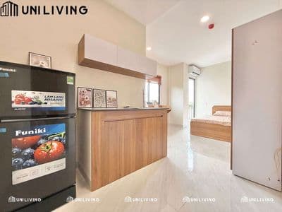 Gần Làng Đại Học, Quá Dễ. Căn Hộ Ban Công Full Nội Thất, Có Thang Máy