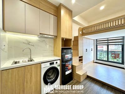 Cho thuê phòng mới đẹp 2 không gian_cửa sổ phòng đẹp như hình