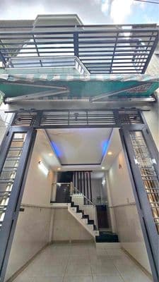 24m2(3x8), 2 tầng, hẻm 4m ngắn, 2 căn ra MT đường 14A BHH-A Bình Tân