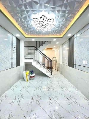 Nhà 1 Trệt 1 Lầu 2PN 2WC 3,5x10m Hẻm KDC Nam Long Trần Trọng Cung
