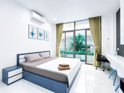 Cho thuê căn hộ 1PN 40m2 ban công máy giặt riêng - Q3