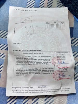 7,5x18m Đất thôn Ninh An, xã Hoà Nhơn