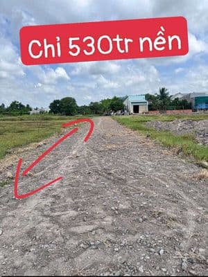 530tr nền siêu rẻ tại đức hoà