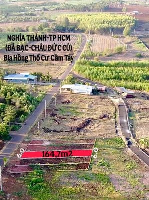 Đất Nghĩa Thành 164m2 ngang 6m chỉ 495tr