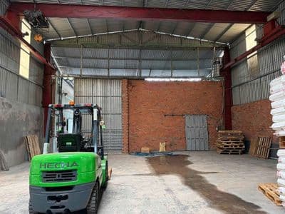 cho thuê kho Định Hòa đường xe container