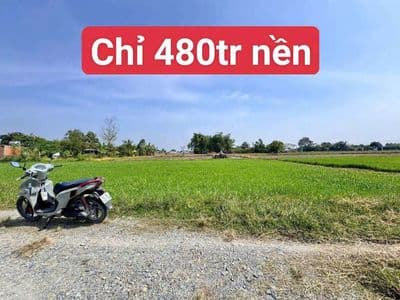 Chỉ 480tr nền đất thổ cư đức hoà