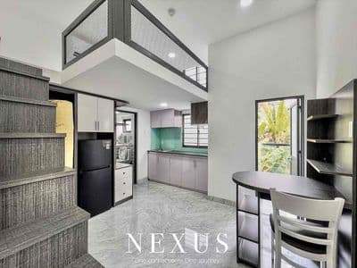 Trống sẵn duplex đầy đủ nội thất có bancol thoáng - gần đh văn hiến tp