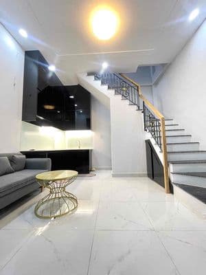 Nhà nhỏ xinh nguyễn quang diêu - 3 tầng btct
