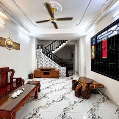 Cho thuê nhà - ( kho b ) - nhà bè 81m2, 2 lầu , 4pn 10 triệu