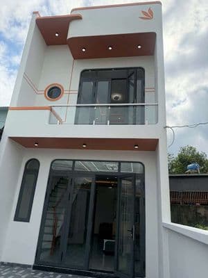 nhà đẹp 1 trệt 1 lầu 3 phòng ngủ thới hoà 31
