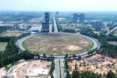 bán nhà phố 2 mặt tiền chuẩn âu ngay vòng xoay metro thành phố mới bd