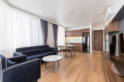 Tô Ký_Nguyễn Ảnh Thủ Toà 7P Căn Hộ Mới Xây Full Nội Thất, Ban công