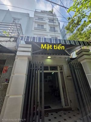 Nhà Q6 gần chợ phú lâm 4x12m đúc 3,5tấm có 5 phòng ngủ