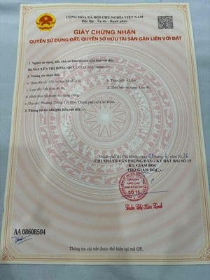 Bán Đất khu phân lô phường 9 gò vấp hcm