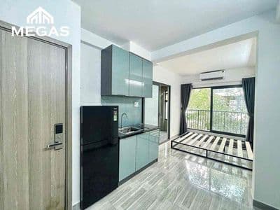 Cho thuê căn hộ studio ban công - ngay đh văn hiến, hồng bàng, huit