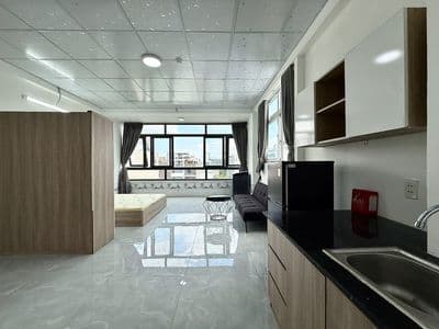 STUDIO 35m2 Trần Não Chân Cầu SG View Kinh