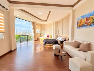Mới! Căn hộ Trường Sa-Ban công đầy nắng/ Bếp riêng-gần cầu Thị nghè