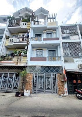 Cho thuê nhà 730/ Hương Lộ 2 - 4 tầng - 4.5m x 40m, hẻm 8m