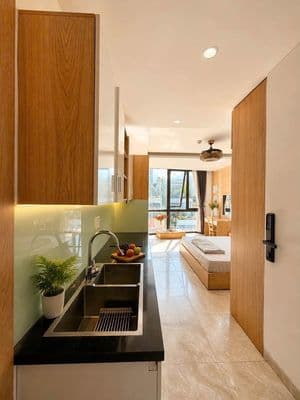 Cho thuê căn hộ studio full nội thất Đặng Vũ Hỷ, An Hải