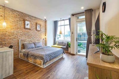 Trống lại căn studio full nội thất mới 100% tô ký