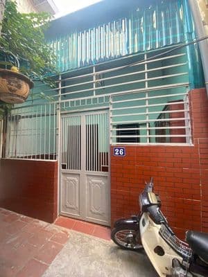 Cho thuê nhà cấp 4 Lĩnh Nam, Hoàng Mai, có gác xép