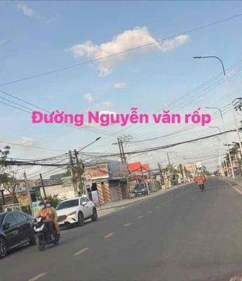 đất hẻm 10 Nguyễn Văn rốp, chỉ 350 triệu 1 mét, có cắt lẻ 10 mét