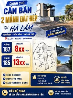 Đất đẹp tại hà lầm – cơ hội đầu tư không nên bỏ lỡ!