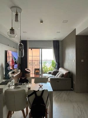 Cho thuê căn hộ Rivera Park Q10.DT:88m2 căn góc 2PN view đẹp,NT cơ bản