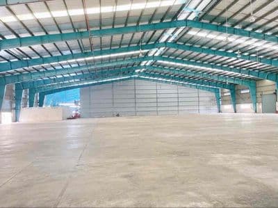 Kho xưởng + khuôn viên rộng ( 1.600m2 ) container 24/24
