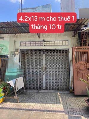 mẶt tiền lê lư cấp 4 có lửng cho thuê 10tr/1 th