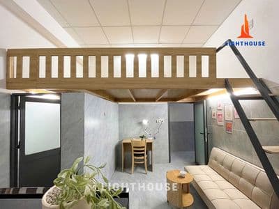 Chính chủ cho thuê phòng gác - full nội thất ngay dương quảng hàm