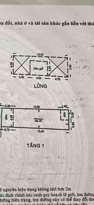 bán nhà Đặng Minh Trứ 66m đất ngang 4.25m Giá rẽ