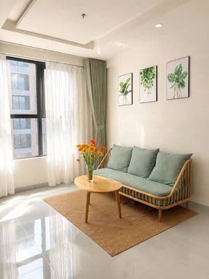 Cho thuê 2PN nội thất cao cấp căn hộ A&T, giá thuê 8tr