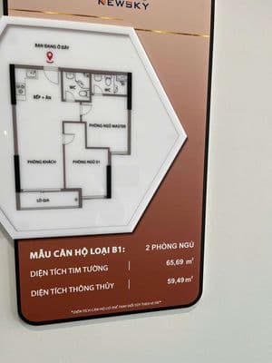 Chính chủ cần bán Bcons Newsky - Thuận An. Căn hộ A2.6-03,View nội khu