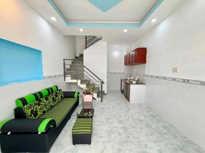 Cho Thuê Nhà Hẻm Xe Tải DT 4x6m 1Trệt 2Lầu 2Pn 2Wc Gần Chợ Cầu Đồng