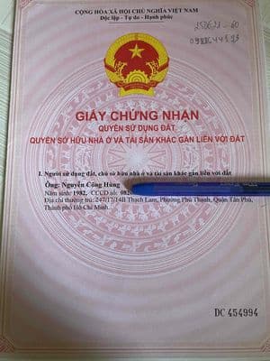bán đất thổ cư
